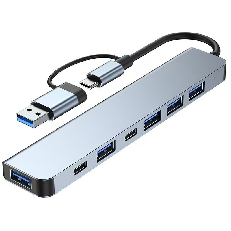 Laptop Accessories Gadgets - 5/7/8 Ports USB A C Hub