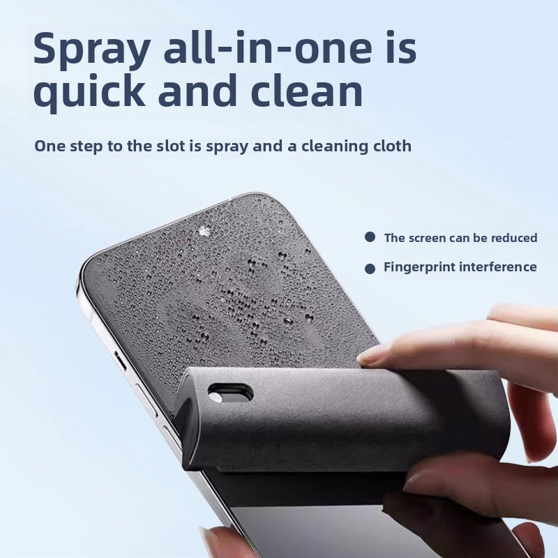 Screen Cleaning Kit - 2 in 1 Spray Cleaner Wipe