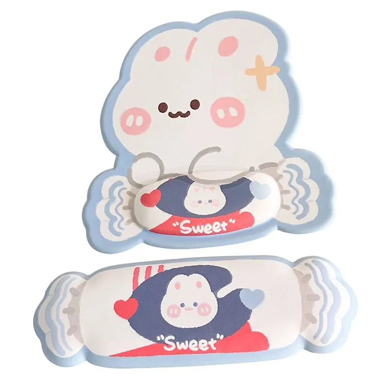 Wrist Rest Gel - Kawaii Rabbit Mouse Pad Keyboard Wrist