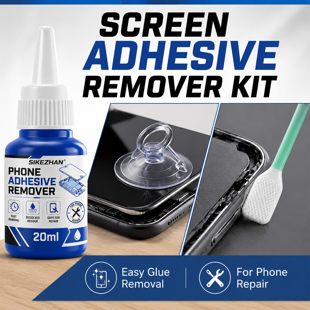Screen Cleaning Kit - Professional Phone Screen Adhesive Remover Kit
