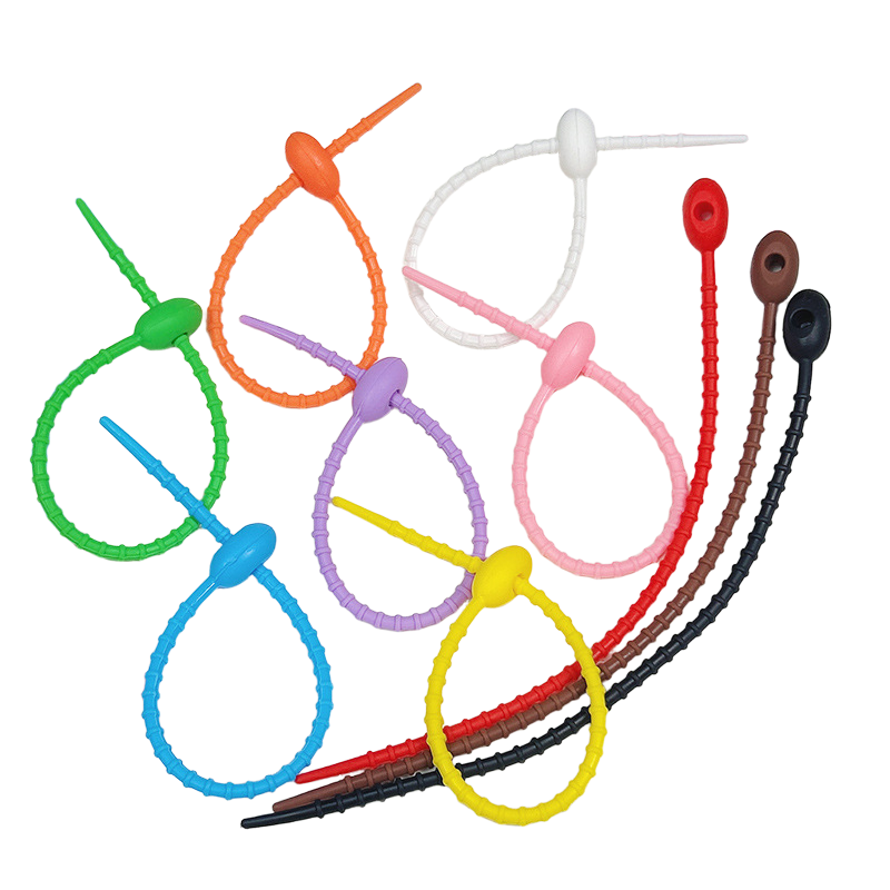 Silicone Bag Ties Clip Cable Z - Cable Management Bag ulasan dan harga