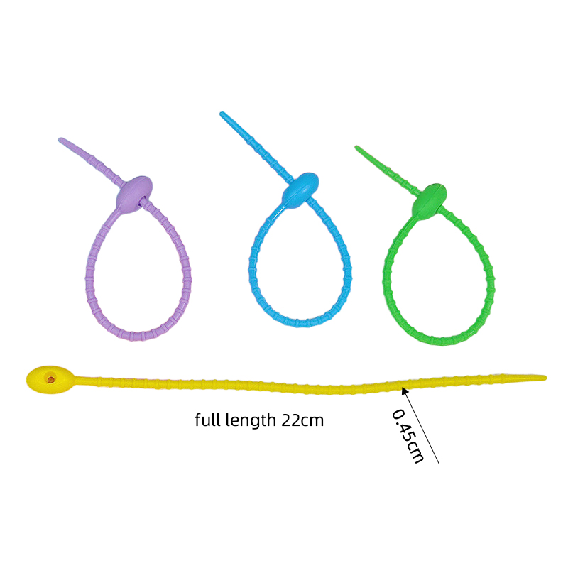 Silicone Bag Ties Clip Cable Z - Cable Management Bag ulasan dan harga