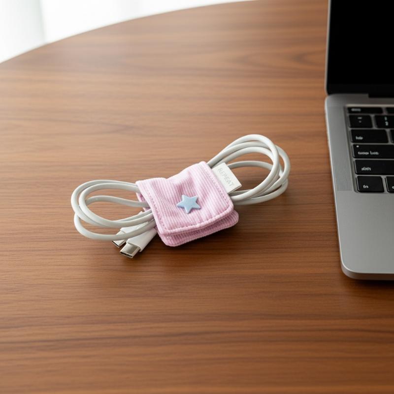 Handmade Fabric Storage Bag Da - Cable Management Bag ulasan dan harga