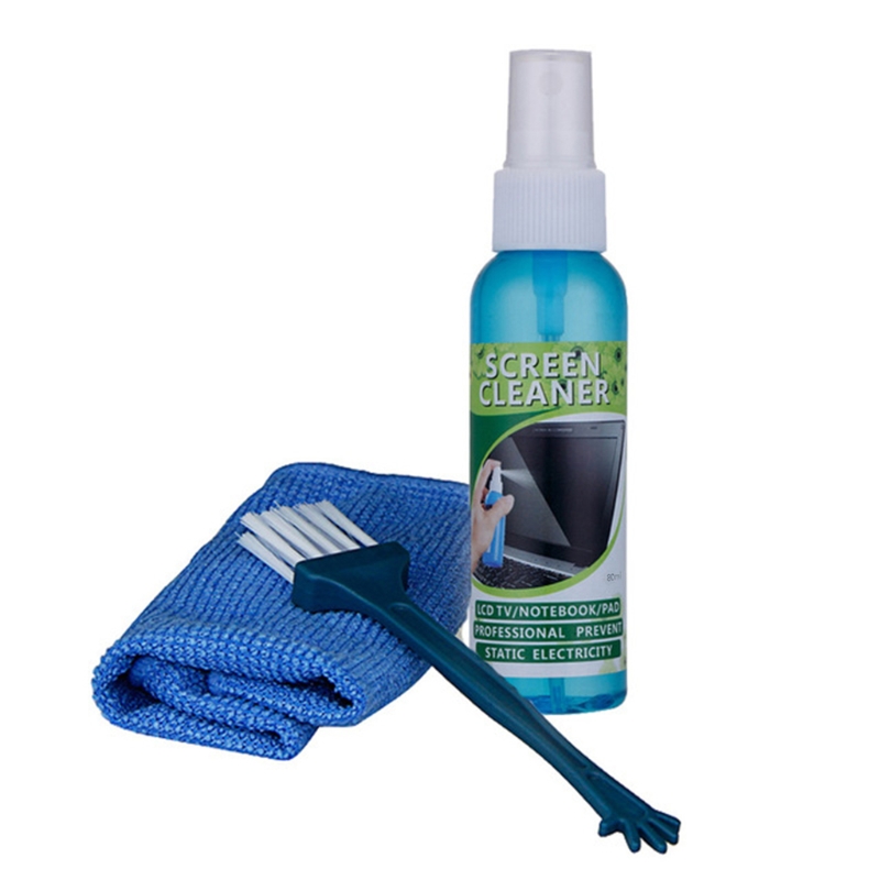 1 Set Brush Cloth Liquid High  - Screen Cleaning Kit ulasan dan harga