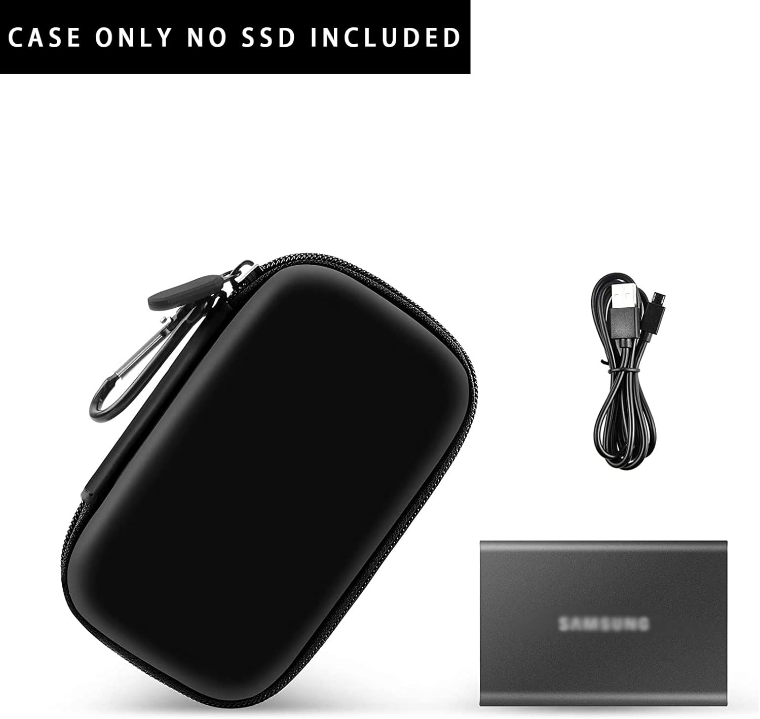 Universal USB 3.2 SSD Case, Sh - Cable Management Bag ulasan dan harga