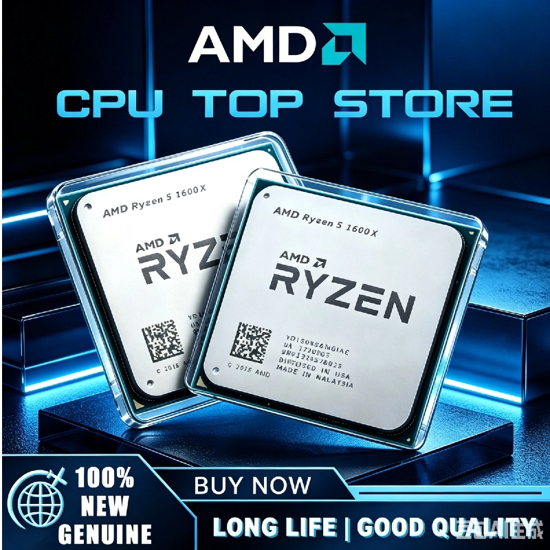 AMD Ryzen 5 1600X Original New - Amd Cpu Ryzen 5 ulasan dan harga