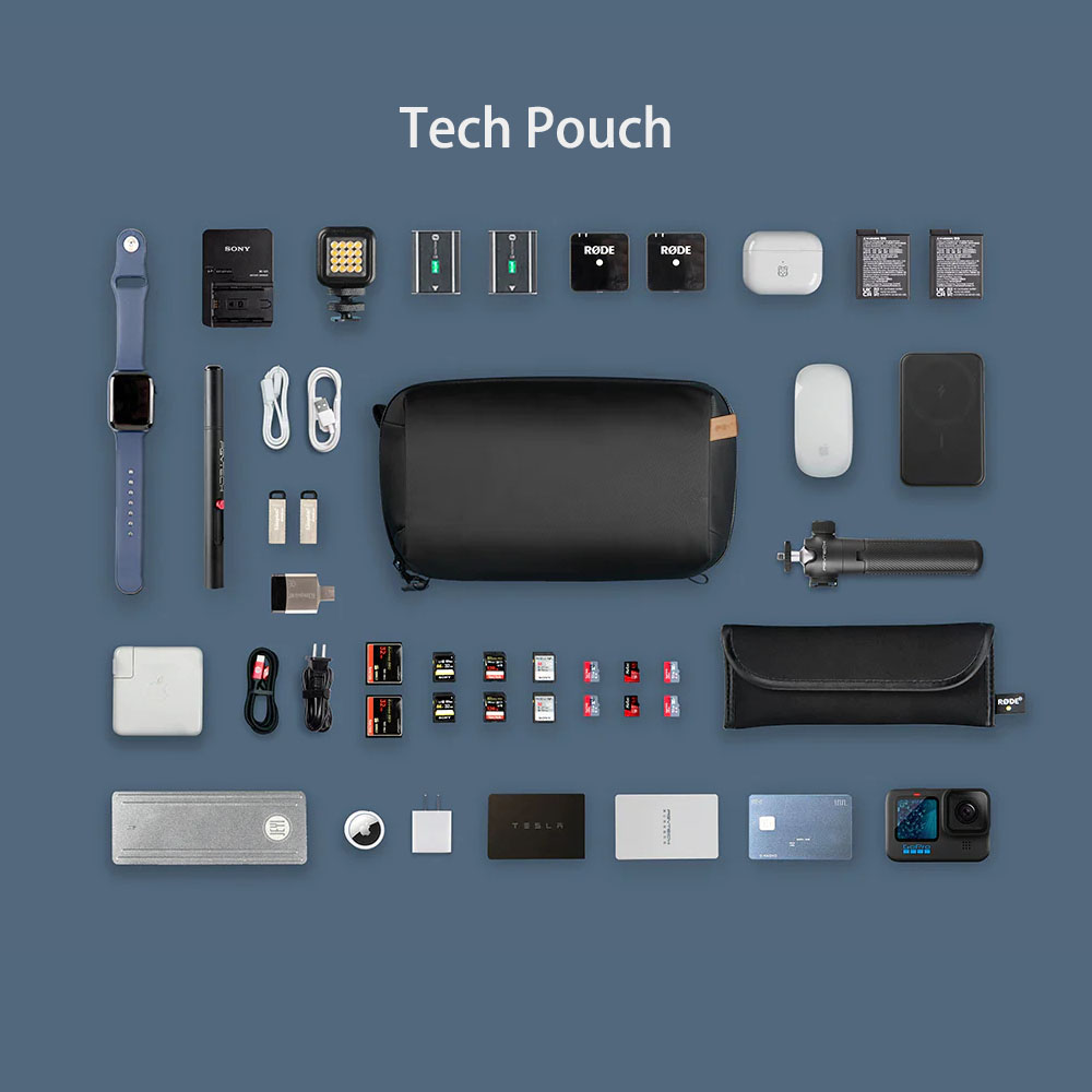 PGYTECH Tech Pouch Organizer B - Cable Management Bag ulasan dan harga