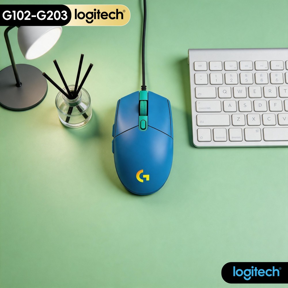 G102 Logitech G203 Mouse, Ligh - Logitech Mouse G203 ulasan dan harga