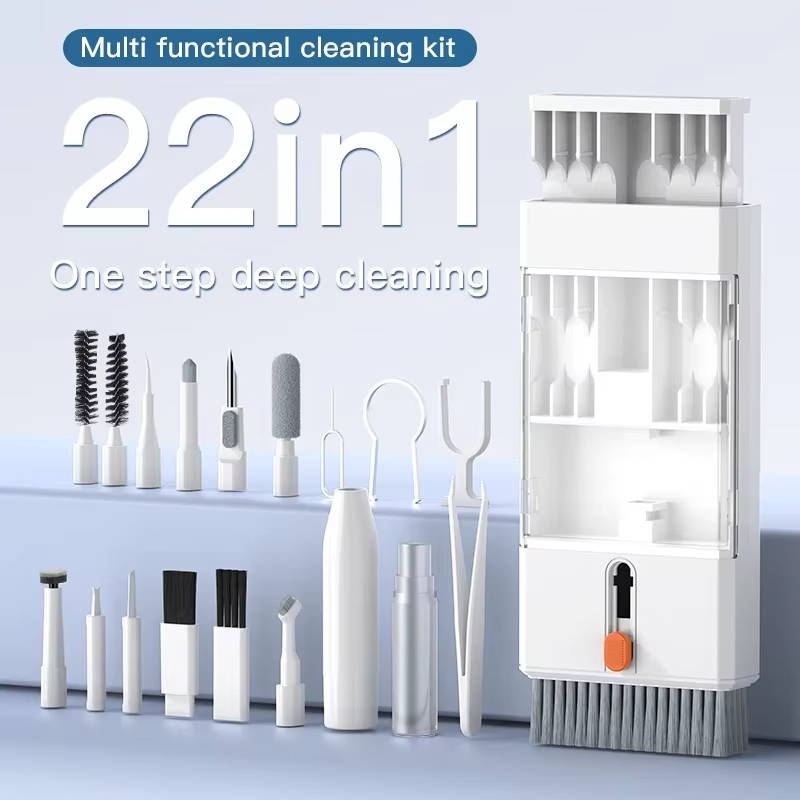 22-in-1 Phone Keyboard Cleanin - Screen Cleaning Kit ulasan dan harga