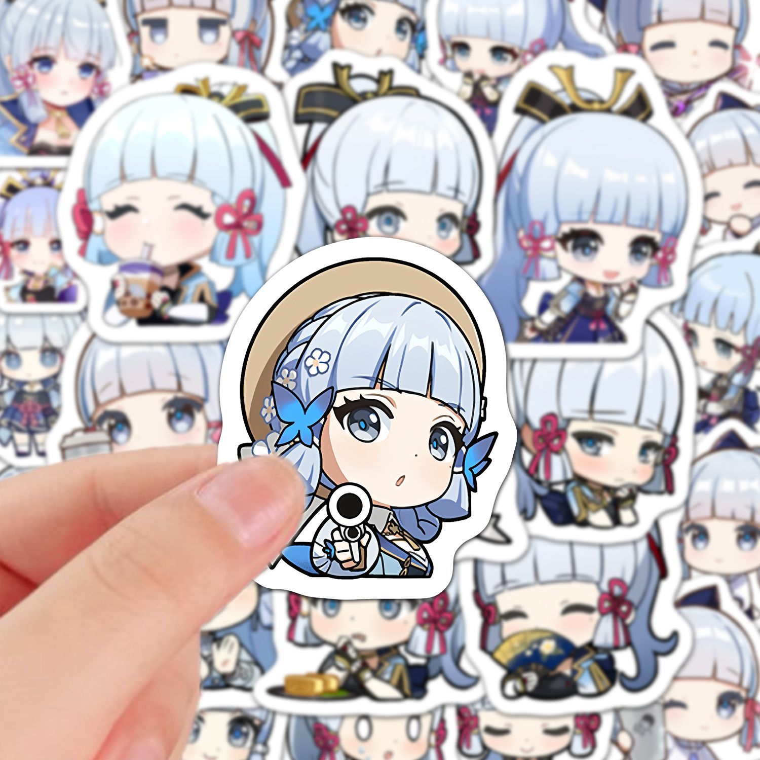 Kamisato Ayaka 60Pcs Genshin I - Laptop Accessory ulasan dan harga