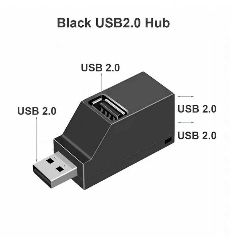 USB 3.0 2.0 Rotatable 3 Ports  - Laptop Accessories Gadgets ulasan dan harga