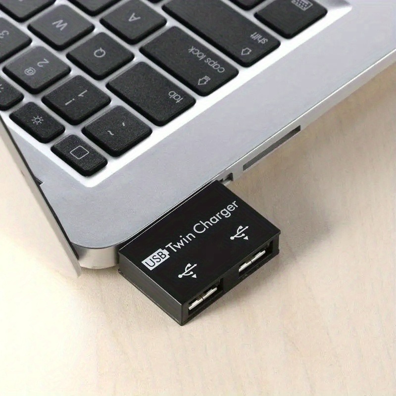 USB2.0 Splitter 1 Male To 2 Po - Laptop Accessories Gadgets ulasan dan harga