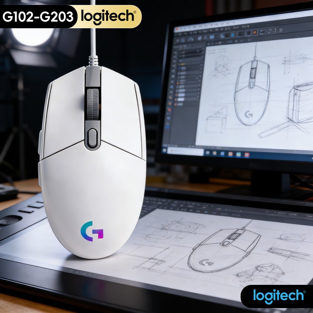 G102 Original Logitech G203 Pr - Logitech Mouse G203 ulasan dan harga