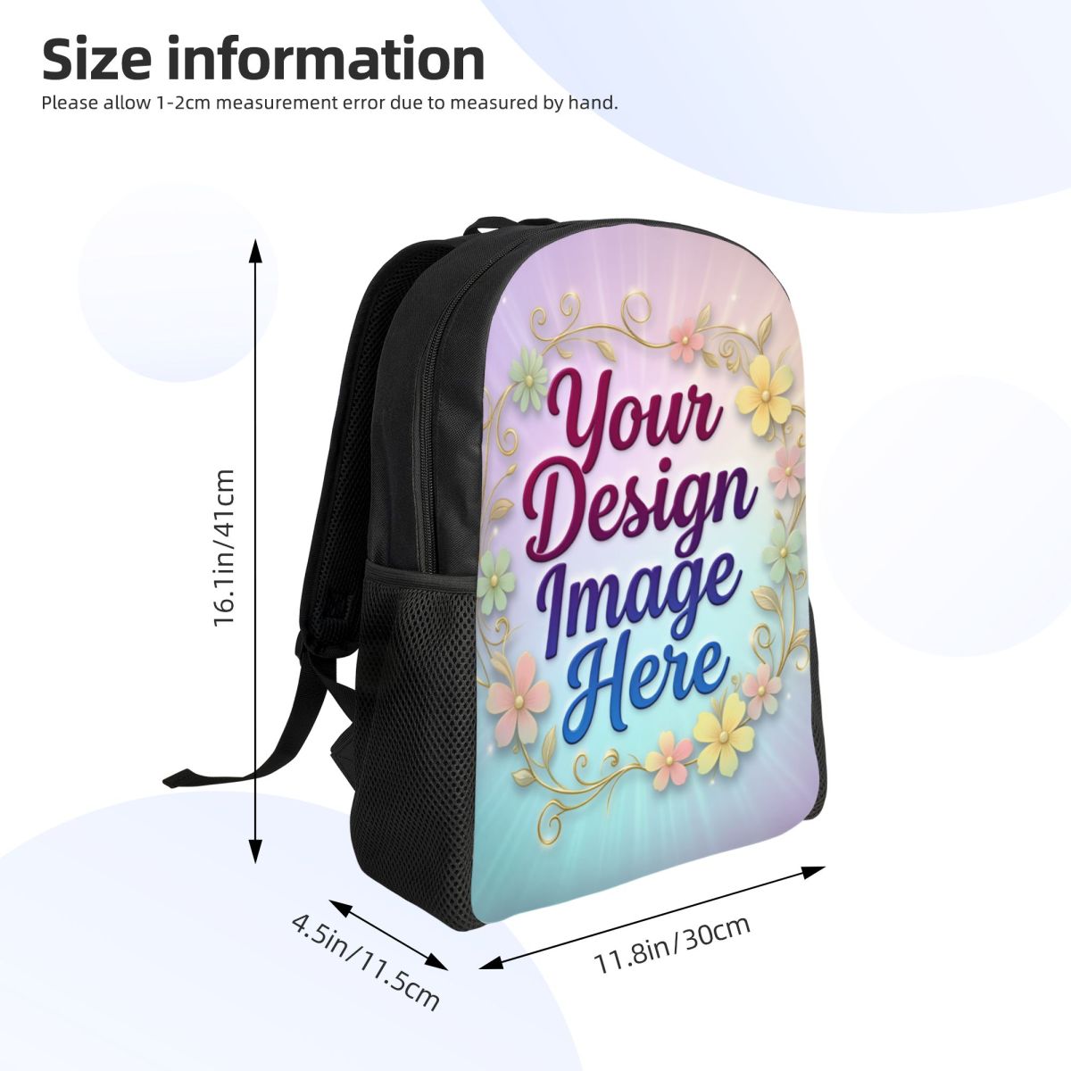 Custom Your Photo Logo Text La - Laptop Accessories Images ulasan dan harga