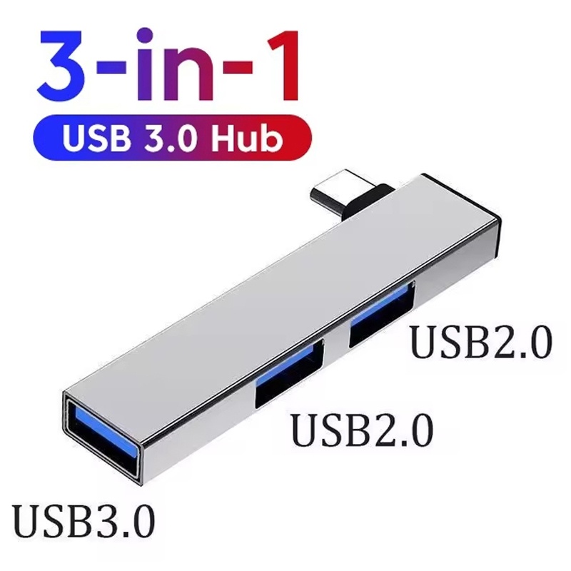 3 In 1 USB 3.0 HUB 3 Ports Mul - Laptop Accessories Gadgets ulasan dan harga