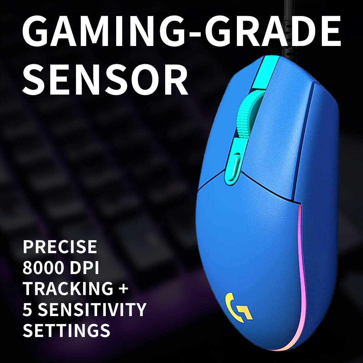 Logitech G203 Wired Gaming Mou - Logitech Mouse G203 ulasan dan harga