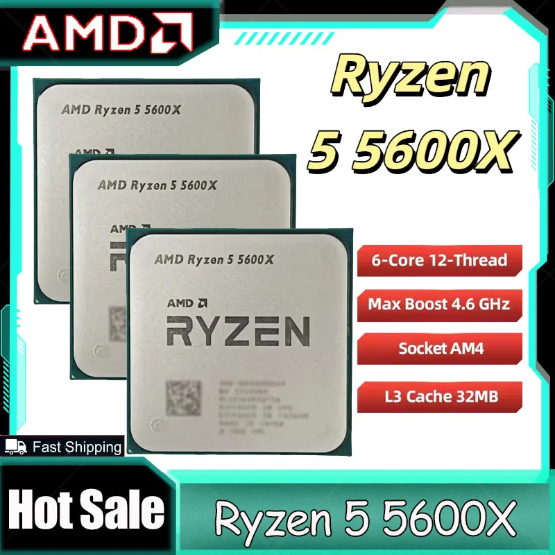 AMD Ryzen 5 5600X AMD R5 5600X - Amd Cpu Ryzen 5 ulasan dan harga