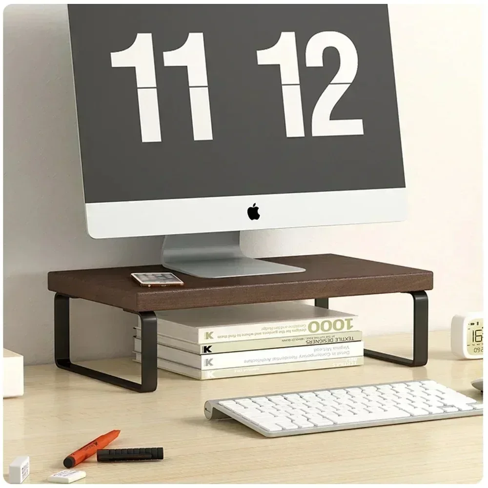 Monitor Raised Shelf Desktop C - Yellow Laptop Accessories ulasan dan harga