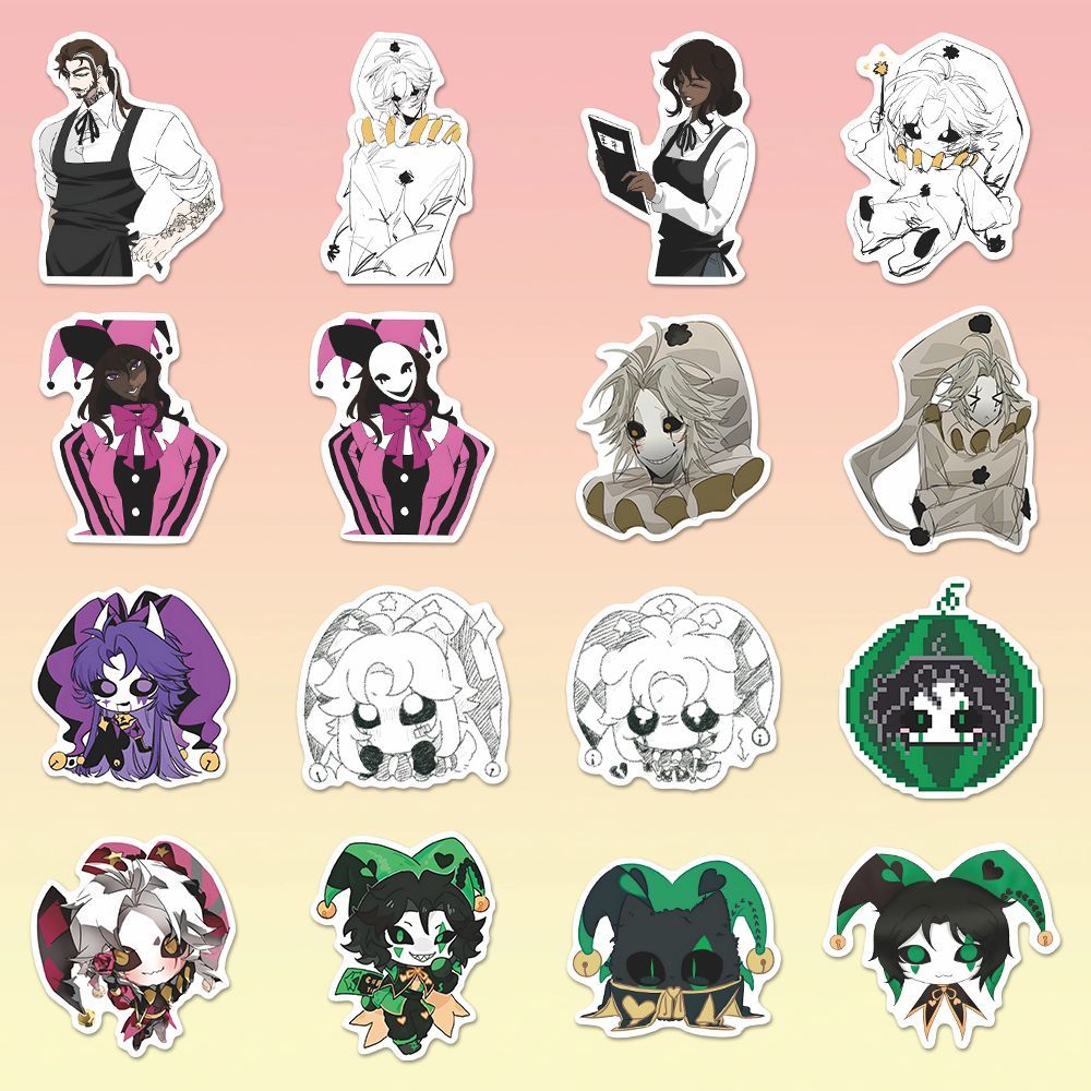 73PCS The Freak Circus Pierrot - Laptop Accessory ulasan dan harga