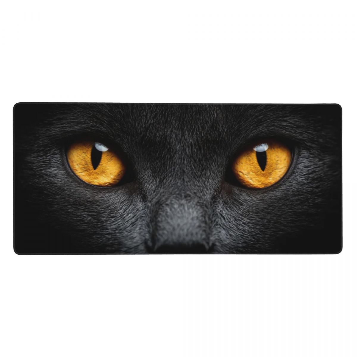 Black Cat Face And Yellow Eyes - Yellow Laptop Accessories ulasan dan harga
