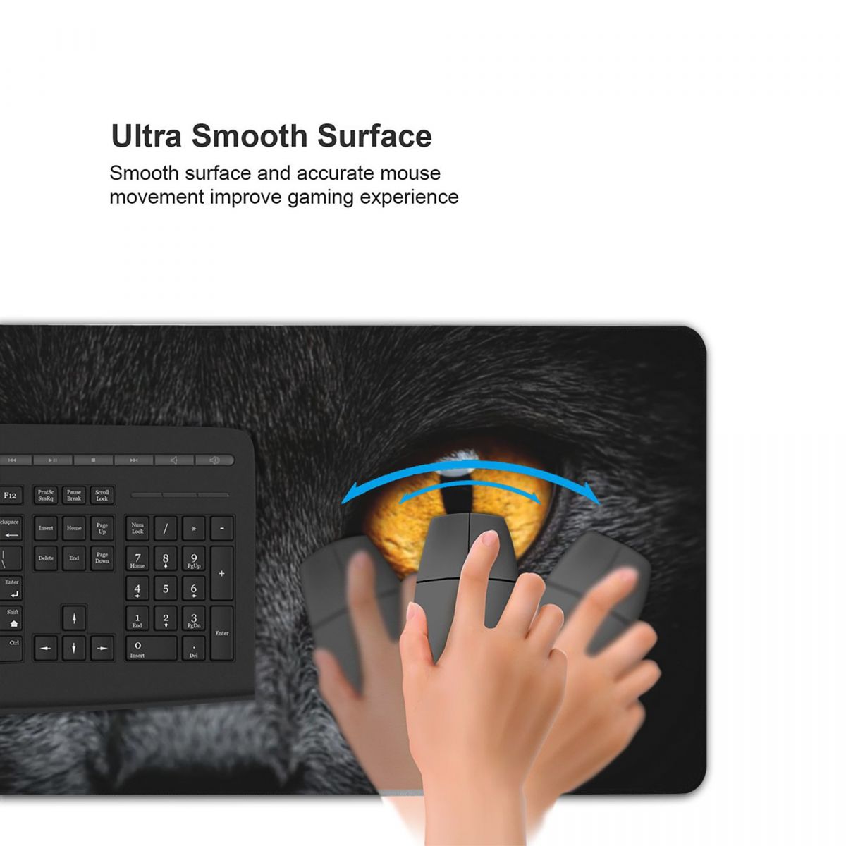 Black Cat Face And Yellow Eyes - Yellow Laptop Accessories ulasan dan harga