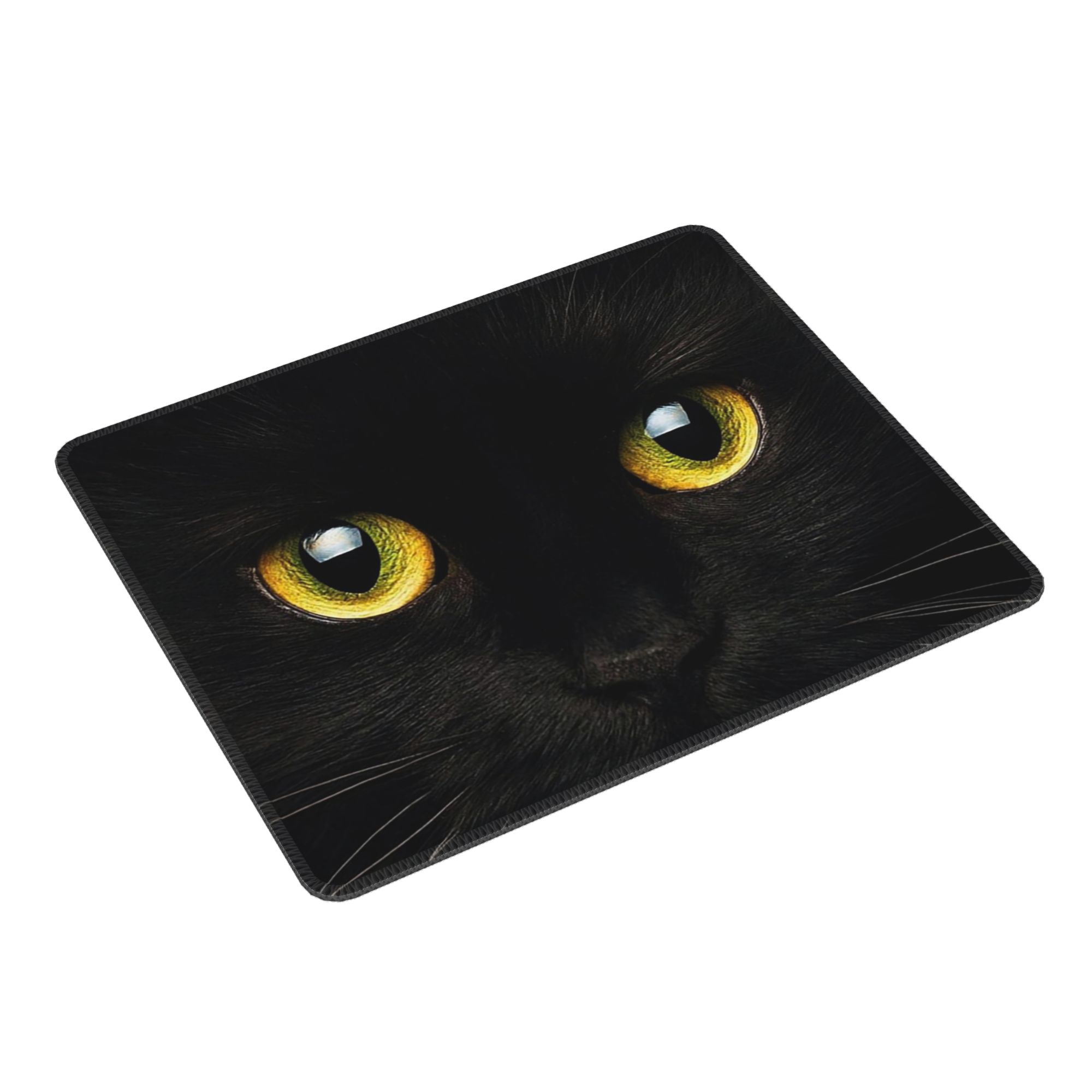 Black Cat Face And Yellow Eyes - Yellow Laptop Accessories ulasan dan harga