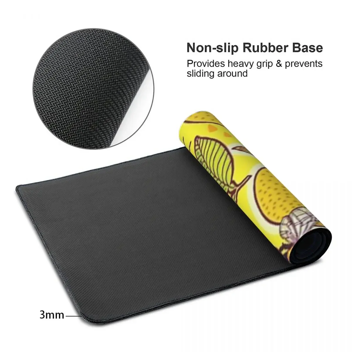 Yellow Lemon And Bee Garden La - Yellow Laptop Accessories ulasan dan harga