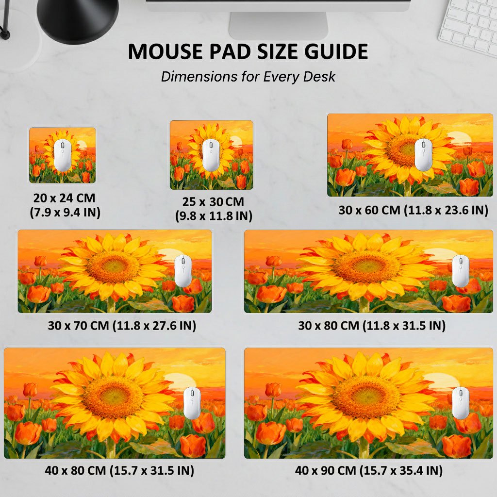 Brand Yellow Sunflower Mouse P - Yellow Laptop Accessories ulasan dan harga