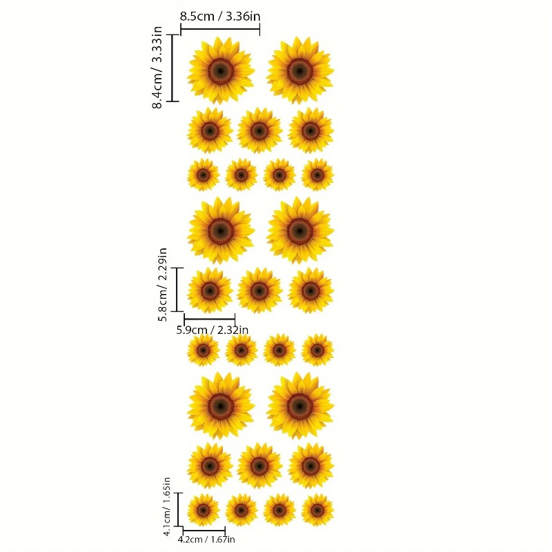 1 Set Yellow Sunflower Healing - Yellow Laptop Accessories ulasan dan harga