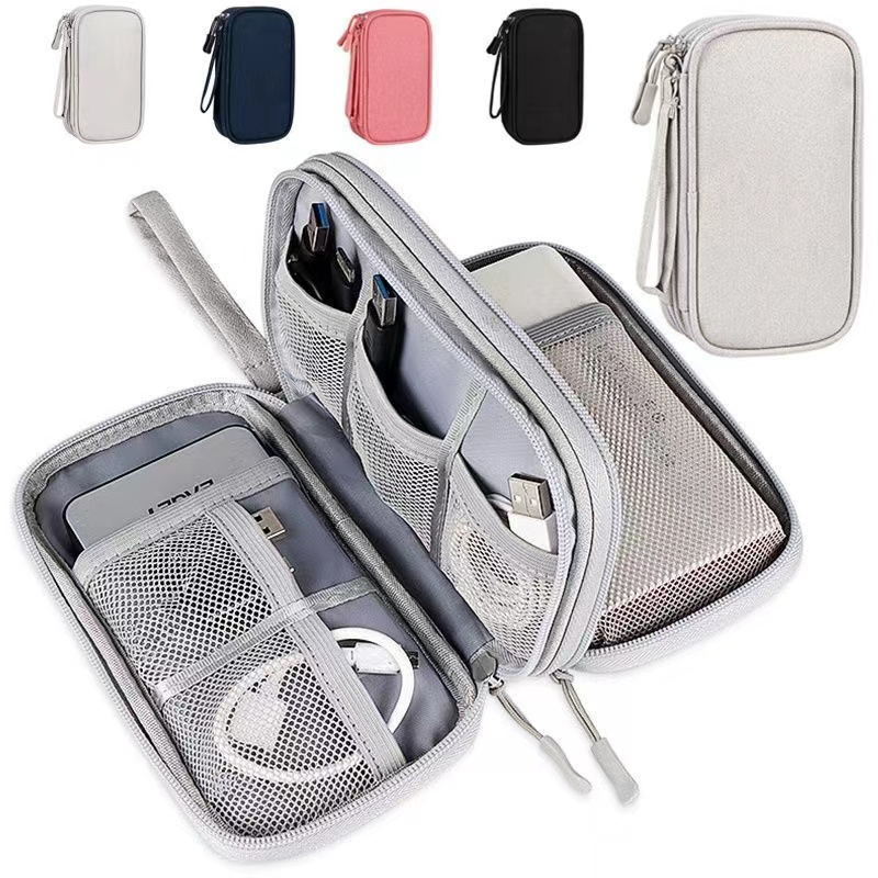 Portable Travel Portable Digit - Cable Management Bag ulasan dan harga