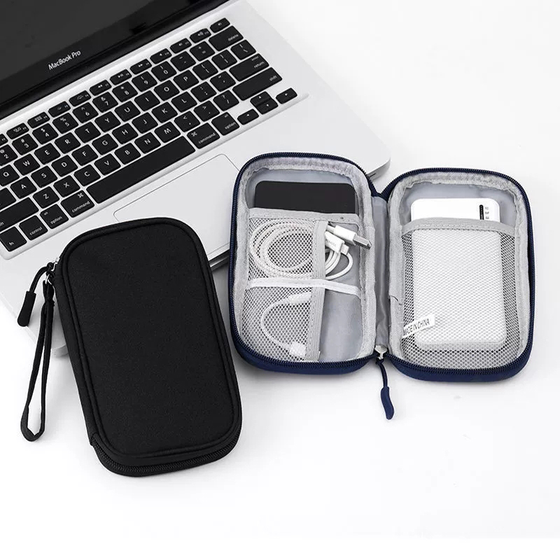 Portable Travel Portable Digit - Cable Management Bag ulasan dan harga