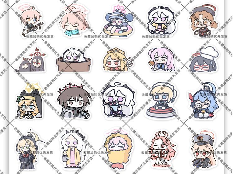 80PCS Anime Blue Archive Soras - Laptop Accessory ulasan dan harga
