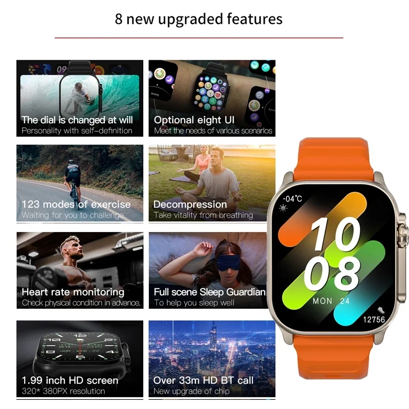 Original T900 Ultra 2 Smart Wa - Wrist Rest Gel ulasan dan harga