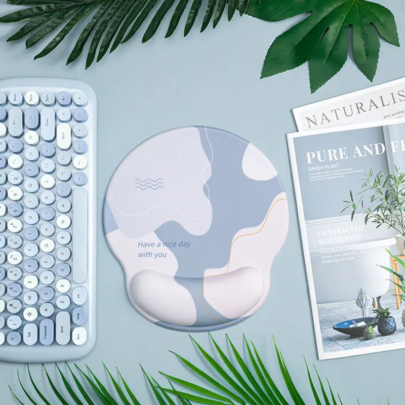 Silicone Mouse Pad With Keyboa - Wrist Rest Gel ulasan dan harga