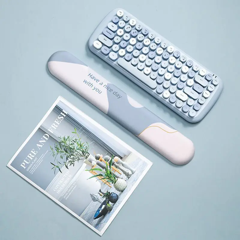 Silicone Mouse Pad With Keyboa - Wrist Rest Gel ulasan dan harga
