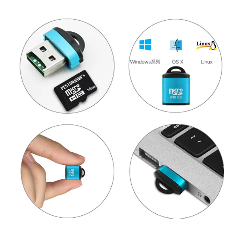 Mini USB Micro SD/TF Memory Ca - Laptop Accessories Gadgets ulasan dan harga