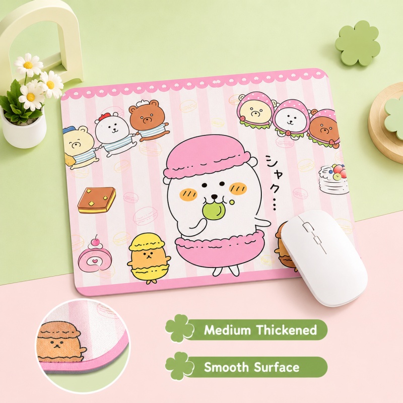 Kawaii Chiikawa Joke Bear Mous - Laptop Editing Accessories ulasan dan harga