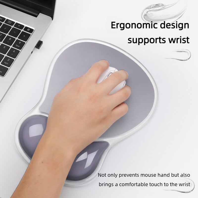 Gradient Color Mouse Pad Non-s - Wrist Rest Gel ulasan dan harga