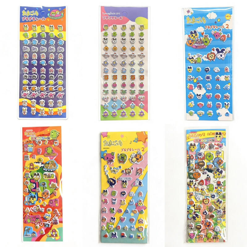 6Pcs Tamagotchi Cartoon Bubble - Laptop Editing Accessories ulasan dan harga