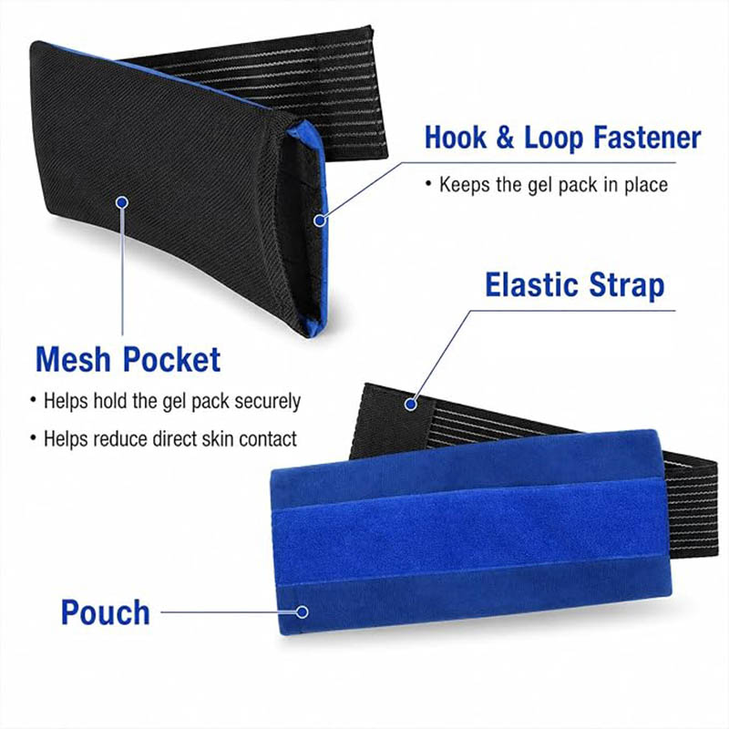 Reusable Ice Gel Pack Soft Col - Wrist Rest Gel ulasan dan harga