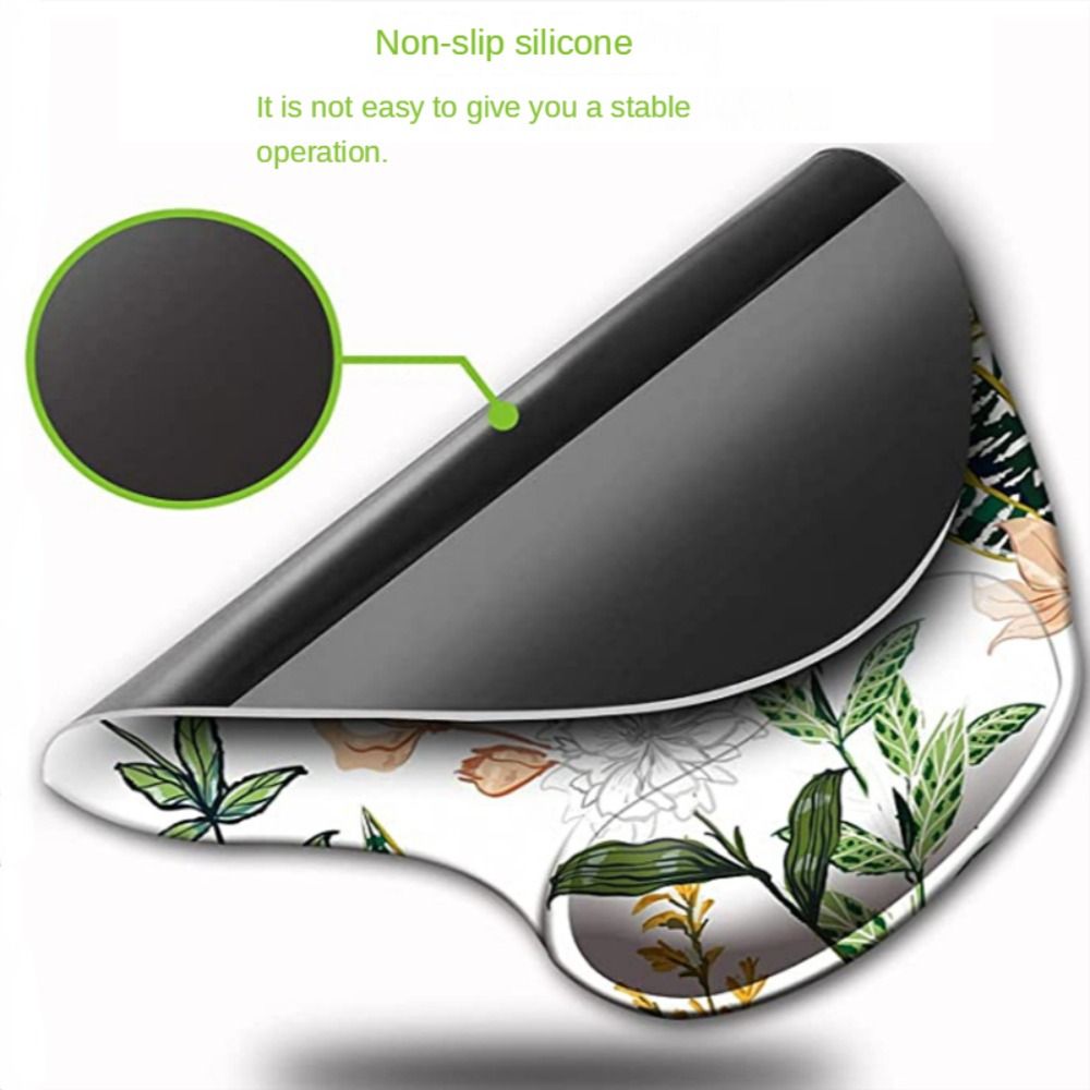 Wrist Rest Mouse Pad Silicone  - Wrist Rest Gel ulasan dan harga