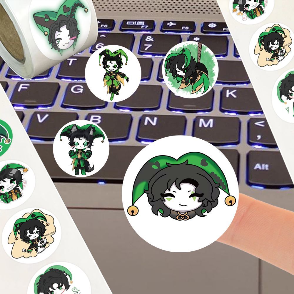500Pc/Roll Anime The Freak Cir - Laptop Accessory ulasan dan harga