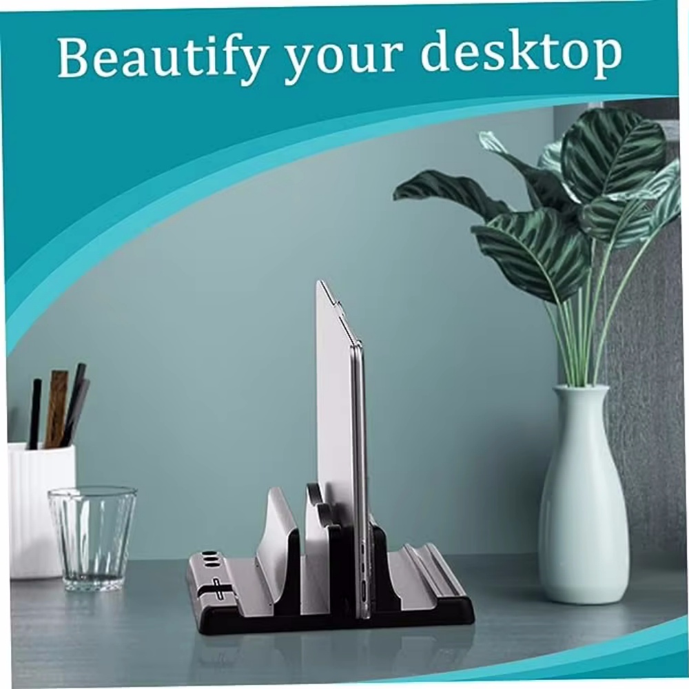 Adjustable Vertical Laptop Sta - Laptop Accessories Gadgets ulasan dan harga