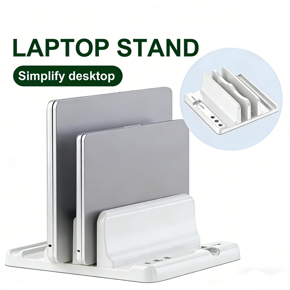 Adjustable Vertical Laptop Sta - Laptop Accessories Gadgets ulasan dan harga