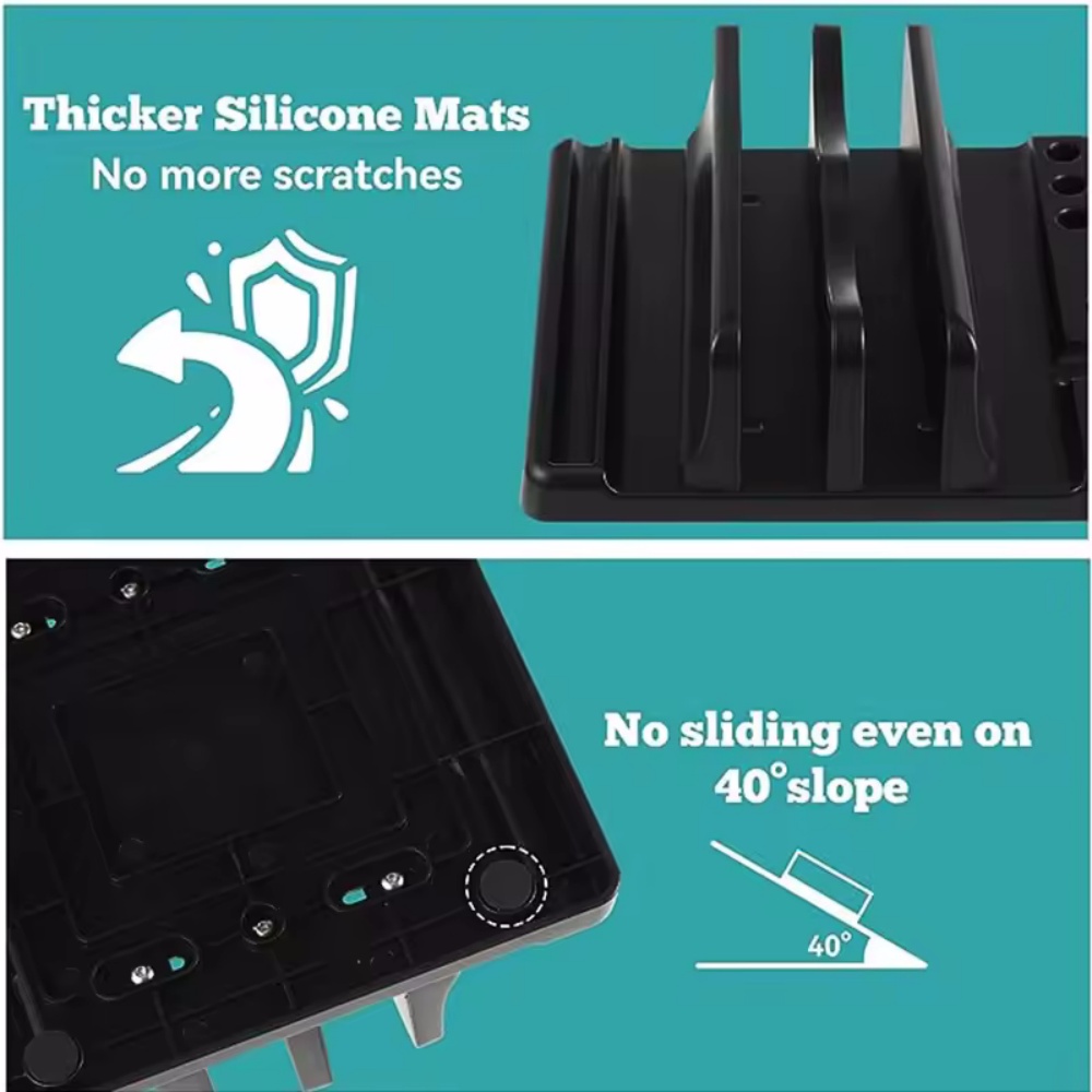 Adjustable Vertical Laptop Sta - Laptop Accessories Gadgets ulasan dan harga
