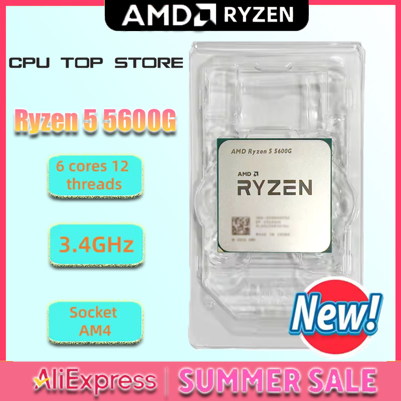 AMD Ryzen 5 5600G 6C/12T 4.4GH - Amd Cpu Ryzen 5 ulasan dan harga