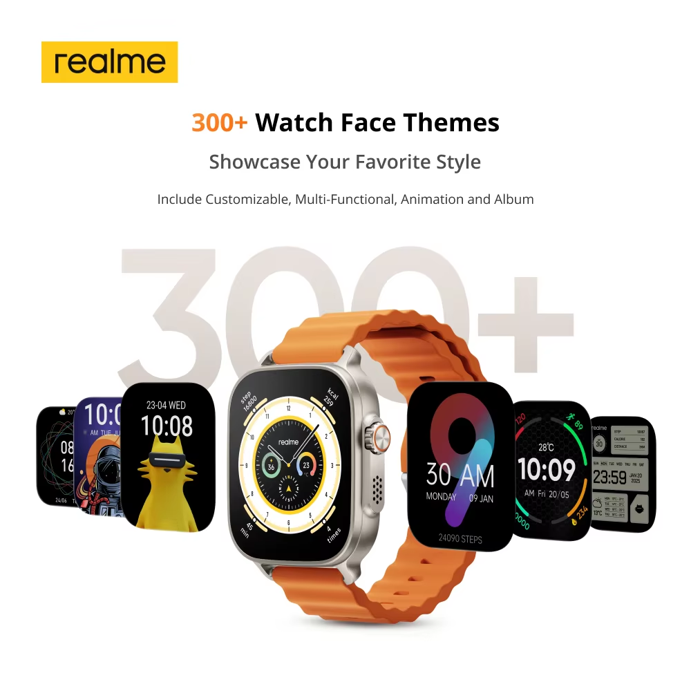 Global Version realme watch 5  - Wrist Rest Gel ulasan dan harga