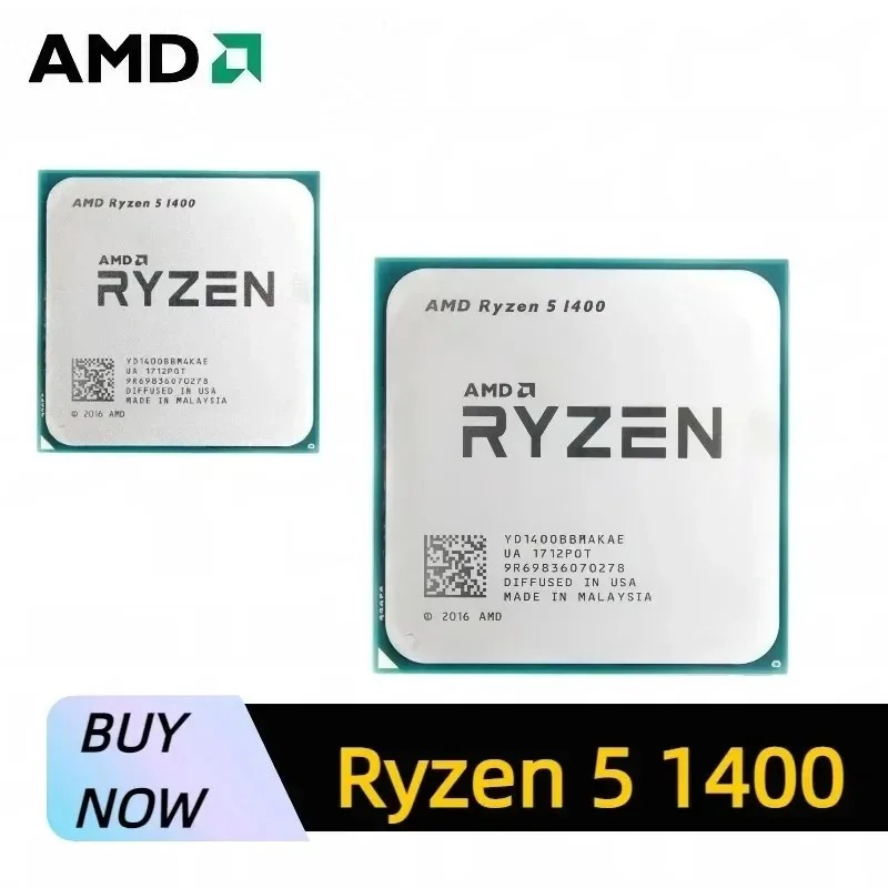 AMD Ryzen 5 1400 100% Brand Ne - Amd Cpu Ryzen 5 ulasan dan harga