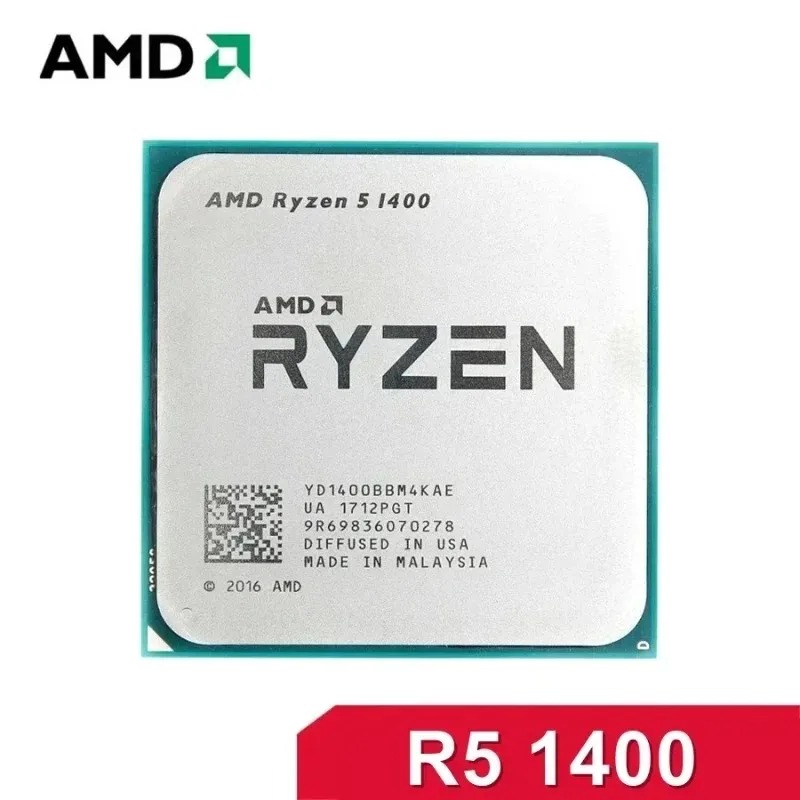 AMD Ryzen 5 1400 100% Brand Ne - Amd Cpu Ryzen 5 ulasan dan harga