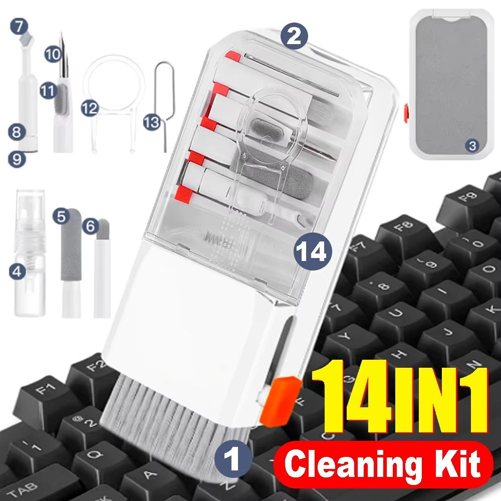 14in1 Multi-Function Cleaning  - Screen Cleaning Kit ulasan dan harga